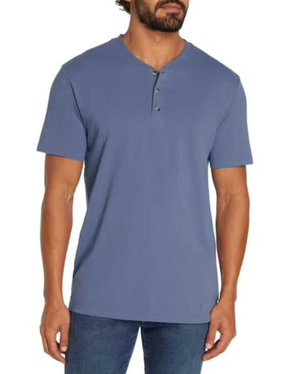Eddie Bauer Other - Eddie Bauer Men's Short Sleeve Classic Fit Cotton Henley Size L